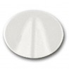 TAPA SALIDA CABLES PULSADOR BLANCO NIESSEN TACTO