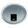 TAPA TOMA TELEFONO PLATA NIESSEN TACTO 5517.1 PL