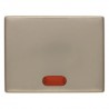 TECLA C/LENTE METAL BRONCE CLARO ARSYS