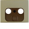 PLACA TV-FM ARSYS METAL BRONCE CLARO 1231909