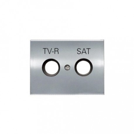 Tapa para toma R/TV-SAT OLAS TITANIO 8450.1 TT