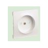 TAPA DE ENCHUFE 2P SM180 BLANCO POLAR 