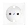 Tapa base enchufe schuko simon 82041-30 color blanco