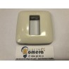 PLACA 1 ELEMENTO CUADRADA SIN GARRAS Y CON BASTIDOR MARFIL SIMON SERIE 27 27601-31