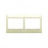 PLACA 2 ELEMENTOS HORIZONTAL STANDARD
