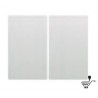 JUEGO TECLAS DOBLES (INTERRUPTOR Y CONMUTADOR) NACAR BRILLANTE BJC IRIS/AURA