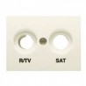 Tapa toma de R/TV-SAT BEIGE BJC Coral 21320-A