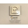 BASE 2P 10/16A 250V BLANCO EUNEA NILO 46032.02