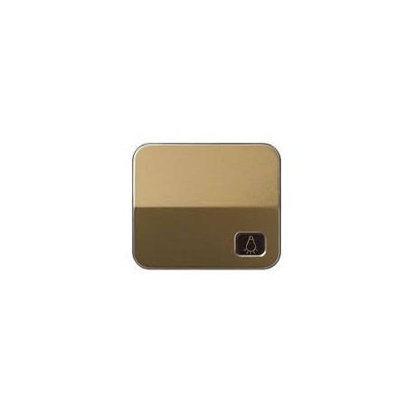 Tecla individual con grabado luz para pulsador bronce Simon 75 75018-36