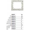 MARCO VERTICAL 2 ELEMENTO GRANITO 18102-GT