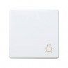 PULSADOR LUZ ANCHO BLANCO NIEVE SIMON 27 27151-65