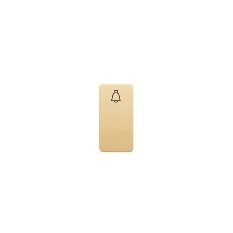 TECLA ESTRECHA PULSADOR TIMBRE BEIGE