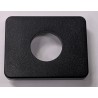 TAPA CON APERTURA CIRCULAR ANTRACITA BERKER MODUL MC 22162
