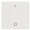 TECLA 47X47 GRABADO BIPOLAR BL. MARFIL SM-100 40902.25