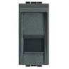 CONECTOR TELEFÓNICO RJ12 L4258/12 BTICINO LIVING COLOR ANTRACITA