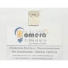 PLACA TAPA BLANCA INDICACIÓN C9501BA BTNET BTICINO
