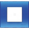 PLACA COLOR AZUL GEL 1 MÓDULOS BTICINO LIGHT N4802BJ