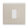 PLACA 1 ELEMENTO RESINA ESTRECHO BTICINO MAGIC 500/1/R