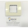 PLACA 2 MODULOS BASTIDOR SIN GARRAS BLANCO MARFIL NIESSEN RESTYLO 2771.2 BM