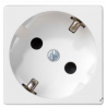 Base Schuko Simon 500 CIMA BLANCO K01/9