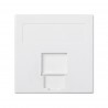PLACA 50X50 PLANA C/VENT P/1RJ45 SIMON 500 50000085-030