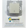 PULSADOR SIMBOLO CAMPANA BLANCO BJC OLYMPIA 14004