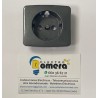 TAPA ENCHUFE 2P +TT NIESSEN ARCO GRAFITO 8288 GF