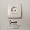 ENCHUFE MONONOLOCK PARA BASE 2P+TTL 10/16A 250V MONOBLOCK EUNEA MERLIN GERIN BLANCO POLAR 40040.18