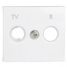 Tapa toma antena Legrand 774365 television radio blanco