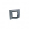 Marco Top 1 elemento Gris SCHNEIDER U66.002.297