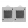 Cajas de superficie 4 elementos IP40 130x88x55mm. Niessen 3292.1