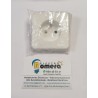 TAPA PARA BASE ENCHUFE IBIZA NORMAL BLANCO SIN TOMA DE TIERRA 10722-B