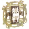 Doble interruptor 10 A 30112.90 sin garras