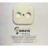 PLACA TOMA TV MARFIL ALPINO NIESSEN SERIE LX 7250 BM