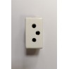 ENCHUFE T.T. BTICINO BLANCO TEKNE 13924