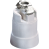 Portalámparas E-40 de porcelana. Conexión con tornillos. 16A 250V.