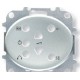 TAPA MANDO ESTEREO 2 CANALES BLANCO NIESSEN TACTO 5558.3 BL