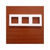 PLACA CON SOPORTE 2 MAS 2 MAS 2 MODULOS 13847S