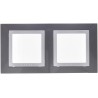 Schneider Electric U2.004.858 Marco Basic 2 Elementos, Gris Técnico