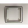 MARCO EMBELLECEDOR 1 ELEMENTO 60402.38 CROMO SATINADO