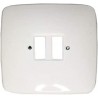 PLACA 2 ELEMENTOS DE LA SERIE SOLERA EMPOTRAR 421
