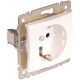 Legrand - 774421 toma 2p+t lat. c/obturador 16a/250v bl valena Ref. 6561010054