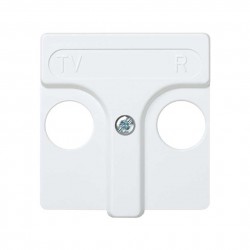 TAPA TV/R SIMON 27 BLANCO 27053-34