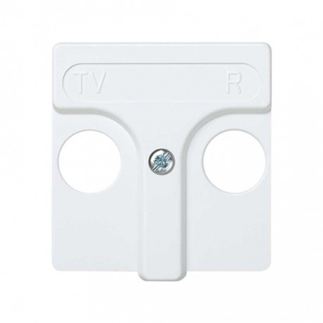 TAPA TV/R SIMON 27 BLANCO 27053-34