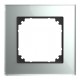 Marco 1 elemento, System M-Plan cristal, Plata 489160