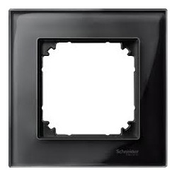 Marco 1 elem. elegance cristal Negro MTN404103