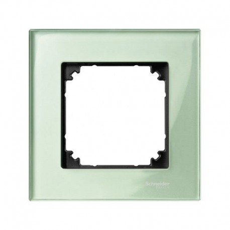 Schneider Electric MTN404104 Marco Elegance 1 Elemento, Verde Cristalino