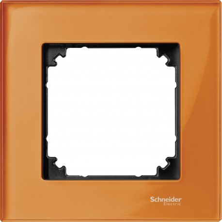 Marco Metal M-ELEGANCE con 1 elemento naranja cristal MTN404102