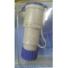 BASE MOVIL AZUL 2P+T 230V 32A-6H IP44