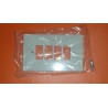 Placa Rectangular Blanco 124